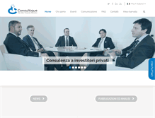 Tablet Screenshot of consultique.com